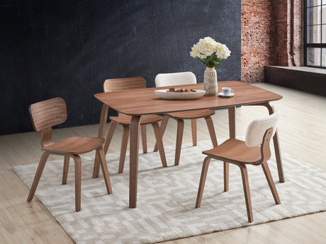 Casson 5Pcs Walnut Finish Dining Room Set - sold by Home Elegance USA