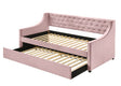 Acme - Lianna Daybed W/Trundle (Twin) 39380 Pink Velvet