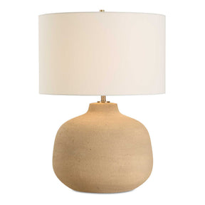 Cline Table Lamp Terracotta - Light Brown by Uttermost - View 1