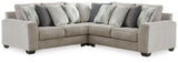 Ashley Pewter Ardsley 39504S17 3 - Piece Sectional - Chenille - 39504S17 - Home Elegance USA - 1