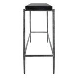 Crescendo Concrete Console Table - Black by Uttermost - View 5