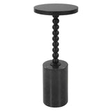 Bead Drink Table - Black by Uttermost - View 1