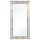 Farrow Copper Industrial Mirror - Gold by Uttermost - View 1