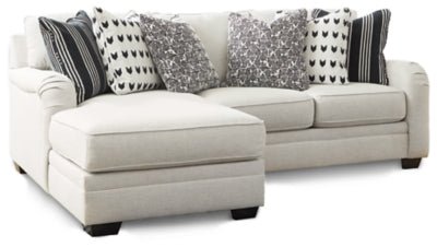 Ashley Dove Gray Huntsworth 39702S1 2 - Piece Sectional with Chaise - Chenille - 39702S1 - Home Elegance USA - 1