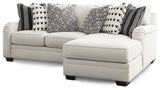 Ashley Dove Gray Huntsworth 39702S2 2 - Piece Sectional with Chaise - Chenille - 39702S2 - Home Elegance USA - 1