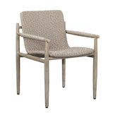 Sumba Wicker Outdoor Dining Chair - Gray by Uttermost - View 6