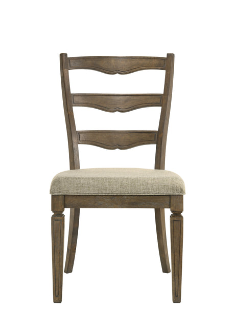 Parfield Weathered Oak Finish 7PCs Dining Room Set - sold by Home Elegance USA