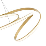 Moscow LED Chandelier // Gold  | Finesse