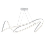 Moscow LED Chandelier // White  | Finesse