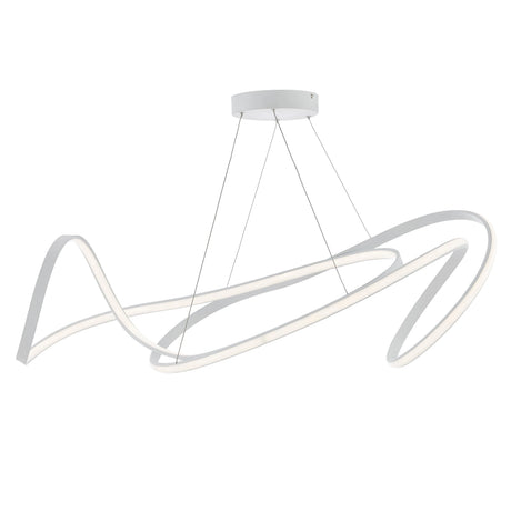 Moscow LED Chandelier // White  | Finesse - sold by Home Elegance USA
