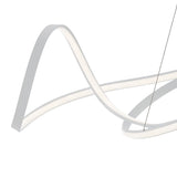 Moscow LED Chandelier // White  | Finesse