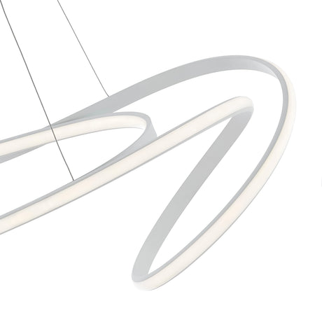 Moscow LED Chandelier // White  | Finesse - sold by Home Elegance USA