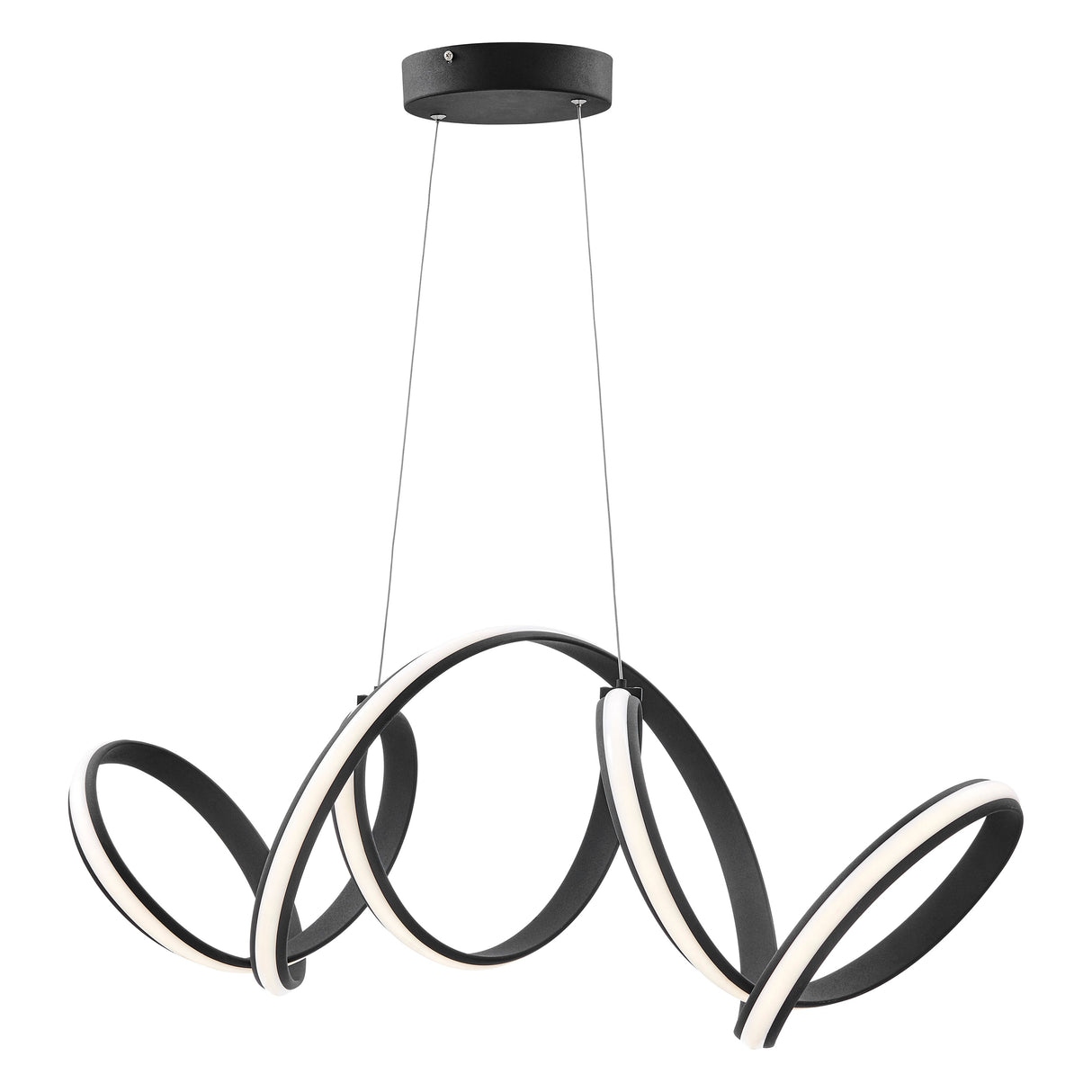 Seville LED Chandelier // Black  | Finesse