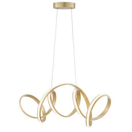 Seville LED Chandelier // Gold  | Finesse -  Home Elegance USA