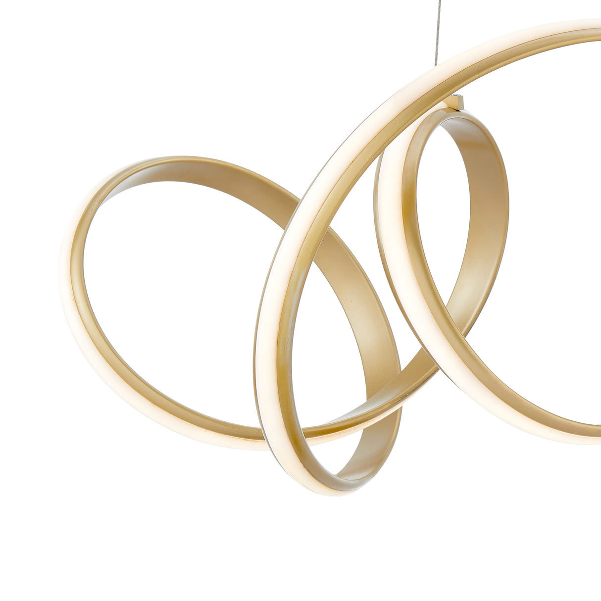Seville LED Chandelier // Gold  | Finesse -  Home Elegance USA