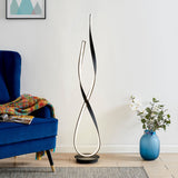 Vienna LED 55" Tall Floor Lamp // Matte Black  | Finesse