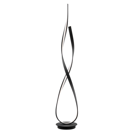Vienna LED 55" Tall Floor Lamp // Matte Black  | Finesse
