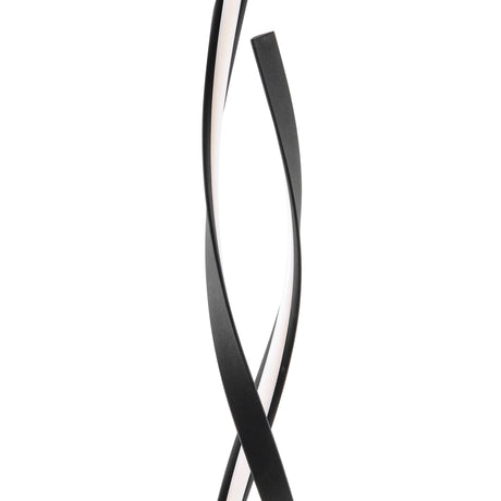 Vienna LED 55" Tall Floor Lamp // Matte Black  | Finesse