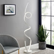 Amsterdam LED Dimmable 63" Floor Lamp // White  | Finesse - Home Elegance USA
