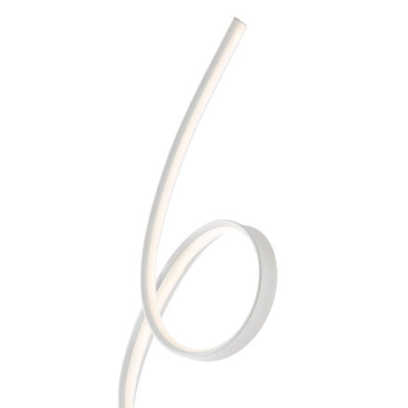 Amsterdam LED Dimmable 63" Floor Lamp // White  | Finesse - Home Elegance USA
