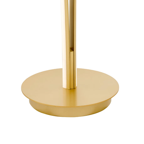 Munich LED Sandy Gold 63" Floor Lamp // Dimmable  | Finesse -  Home Elegance USA