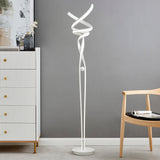 Munich LED White  63" Floor Lamp // Dimmable  | Finesse -  Home Elegance USA