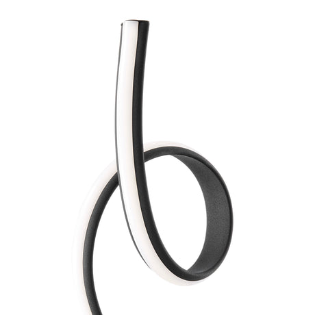 Amsterdam LED with Touch Dimmer Table Lamp // Black  | Finesse -  Home Elegance USA