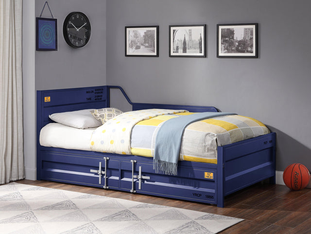 Acme - Cargo Daybed W/Trundle (Twin) 39890 Blue