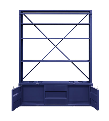 Acme - Cargo Bookcase 39892 Blue