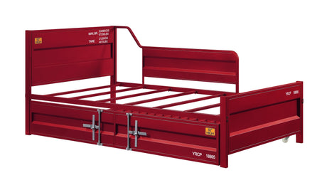 Cargo Daybed W/Trundle (Twin) 39895 Red | Acme | Home Elegance USA