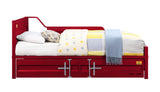 Acme - Cargo Daybed W/Trundle (Twin) 39895 Red