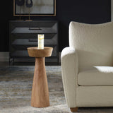 Mano Drink Table Natural - Light Brown by Uttermost - View 2