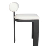 Bolster Back Outdoor Counter Stool - White by Uttermost - View 5