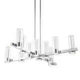 Victory 12 Light Chandelier //  Chrome  | Finesse