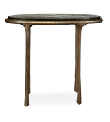 Ata Oval Accent Table Brass - Gold by Uttermost - View 1