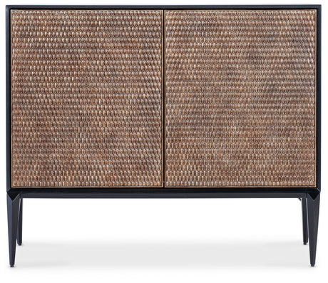 Melange Boucle Accent Chest - Black / Dark Brown by Hooker Furniture - View 4