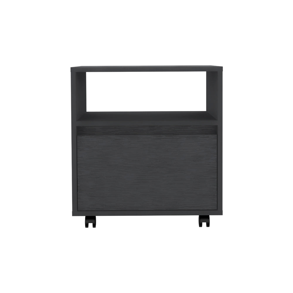 Beloit 3 Piece Bedroom Set, Nightstand + Dresser+ Armoire, Black - sold by Home Elegance USA