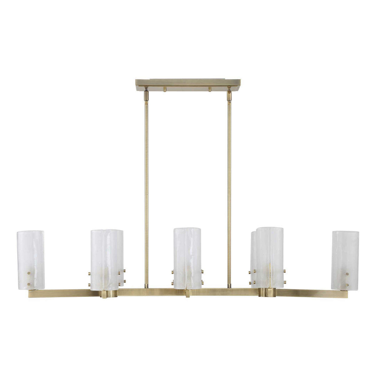 Mistie 8 Light Linear Chandelier - Bronze by Uttermost - View 3