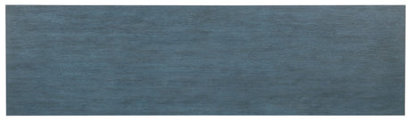 Melange Round Valley Three Door Entertainment Credenza - Blue by Hooker Furniture - View 5