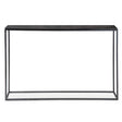 Coreene Industrial Console Table - Black by Uttermost - View 1