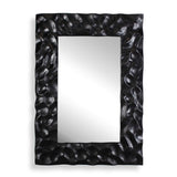 Malosi Carved Mirror - Black by Uttermost - View 1