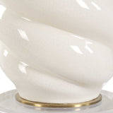 Anneli Swirl Table Lamp - White by Uttermost - View 6