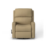Catalina Transitional Leather Swivel Gliding Recliner | Flexsteel