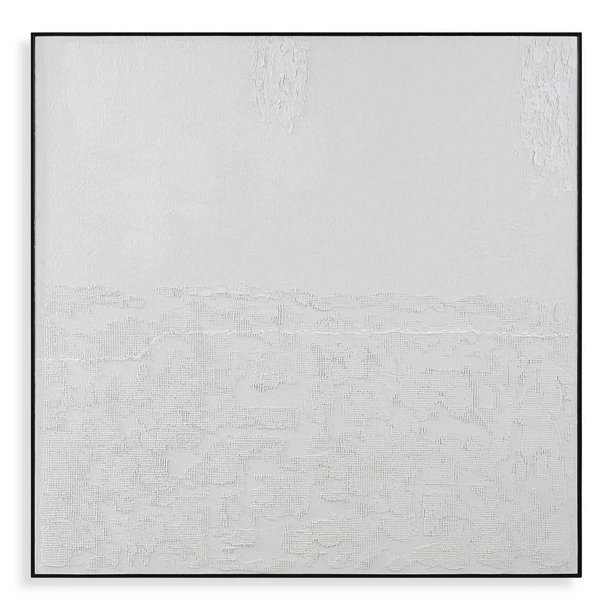 Below The Surface Abstract Art - White by Uttermost - View 1