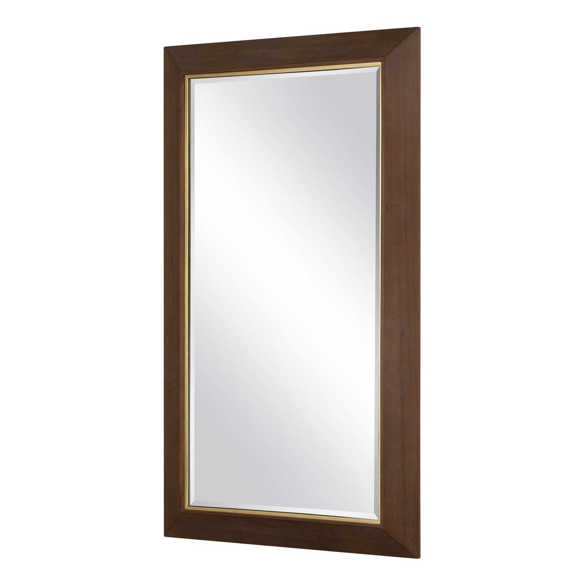Matheson Rectangular Mirror Walnut - Dark Brown by Uttermost - View 4