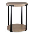 Palisade Round Side Table Natural - Light Brown by Uttermost - View 1