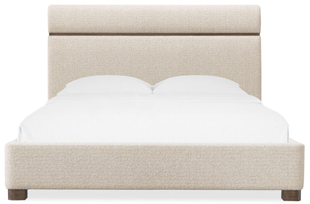 Eleana Upholstered King Panel Bed - Beige by Hooker Furniture - View 4