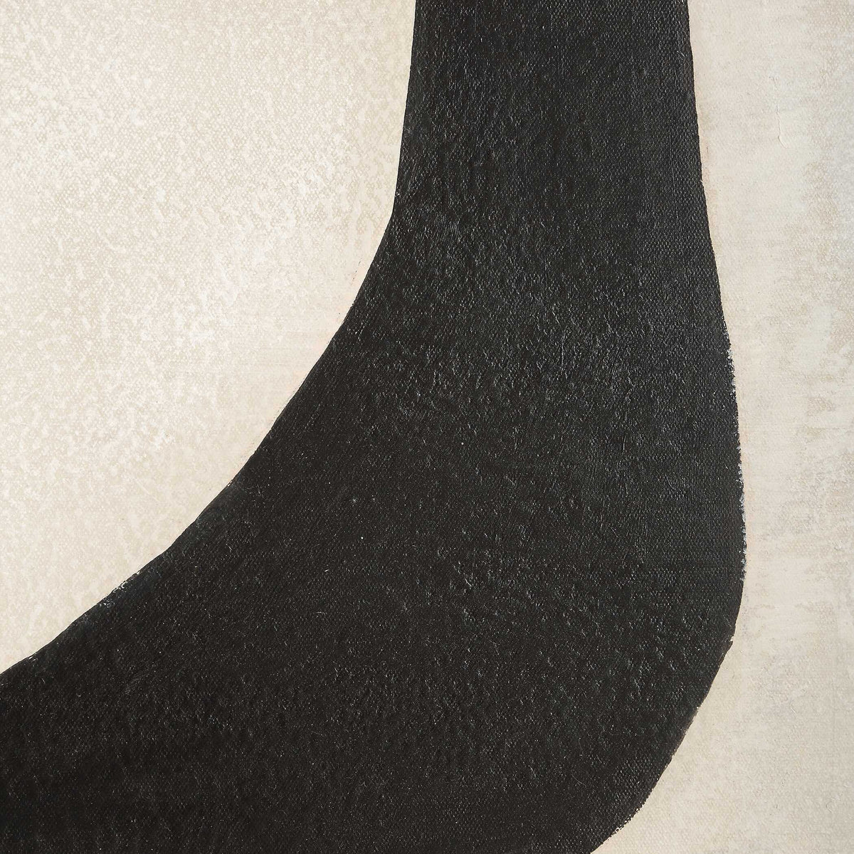 Characters Abstract Art (Set of 2) - Black / Beige by Uttermost - View 5