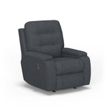 Kerrie Transitional Fabric Power Rocking Recliner | Flexsteel