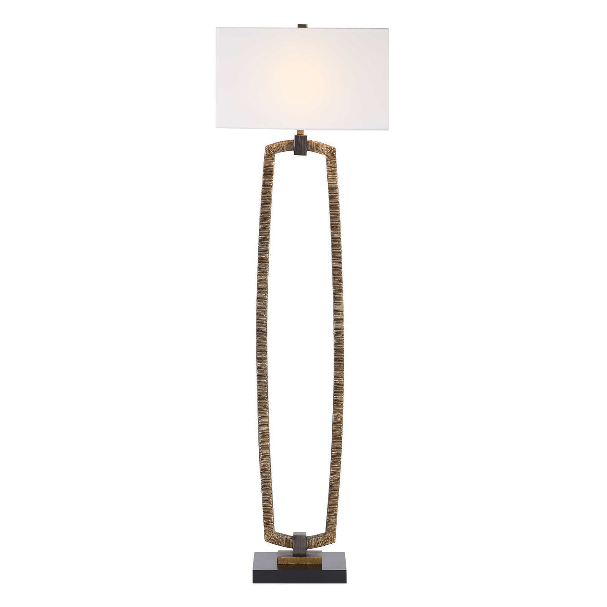 Relic Floor Lamp - Gold by Uttermost - View 6